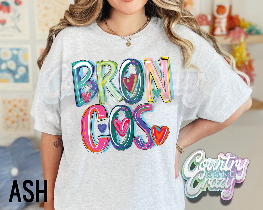 Broncos • Splash • T-Shirt-Country Gone Crazy-Country Gone Crazy