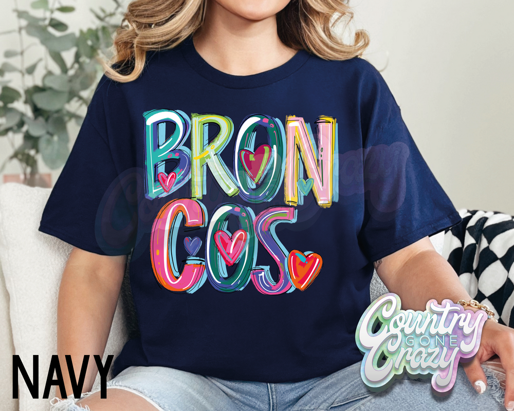 Broncos • Splash • T-Shirt-Country Gone Crazy-Country Gone Crazy