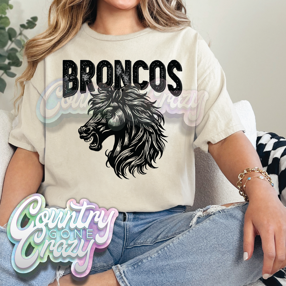 BRONCOS // Monochrome-Country Gone Crazy-Country Gone Crazy