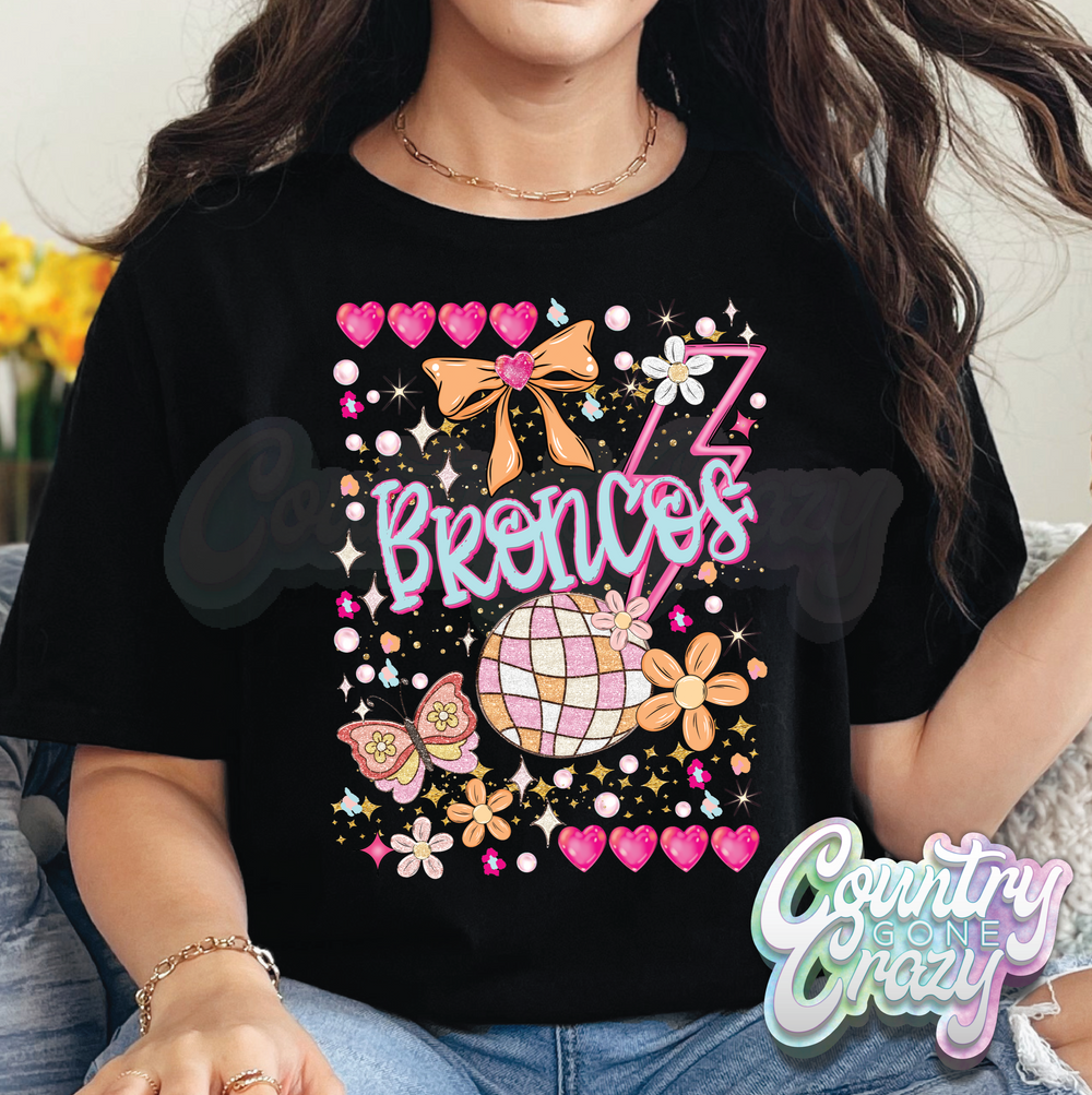 BRONCOS << PREP PREP >> T-SHIRT-Country Gone Crazy-Country Gone Crazy