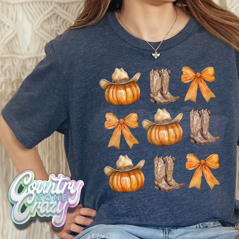 FLASH SALE - $8 BELLA CANVAS HEATHER NAVY-Country Gone Crazy-Country Gone Crazy