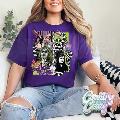 BEETLEJUICE AND FRIENDS // PURPLE T-SHIRT-Country Gone Crazy-Country Gone Crazy