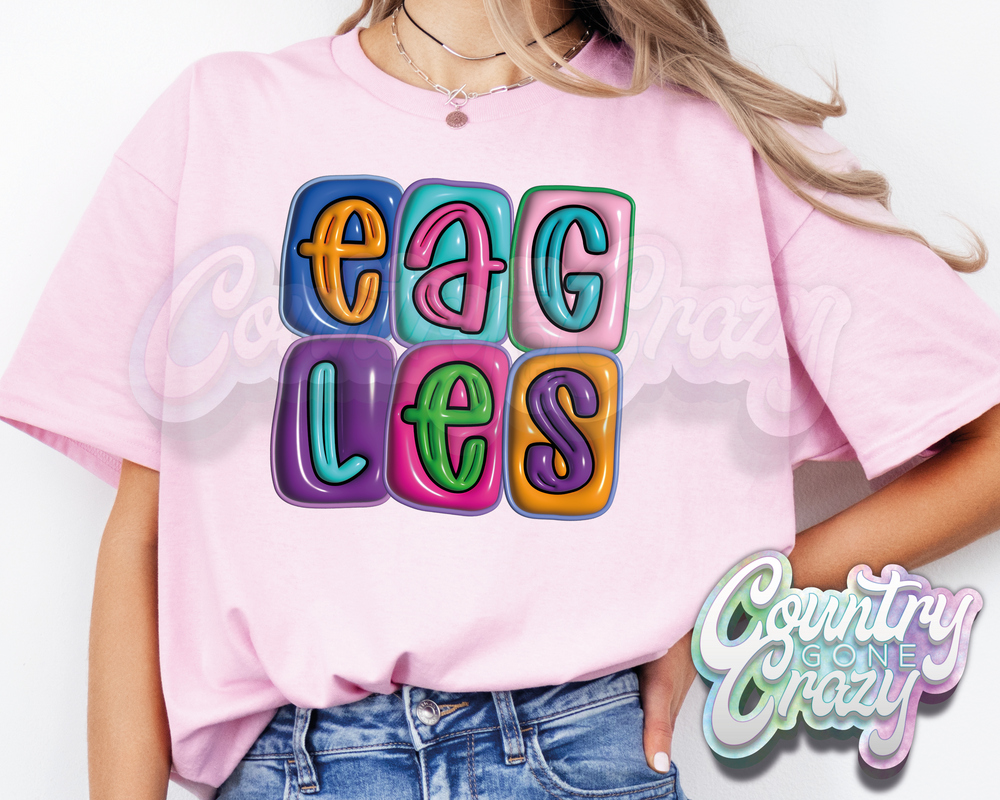 Eagles •• Bubble •• T-Shirt-Country Gone Crazy-Country Gone Crazy