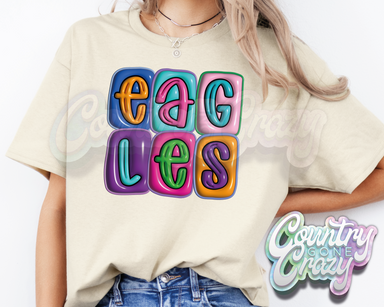 Eagles •• Bubble •• T-Shirt-Country Gone Crazy-Country Gone Crazy