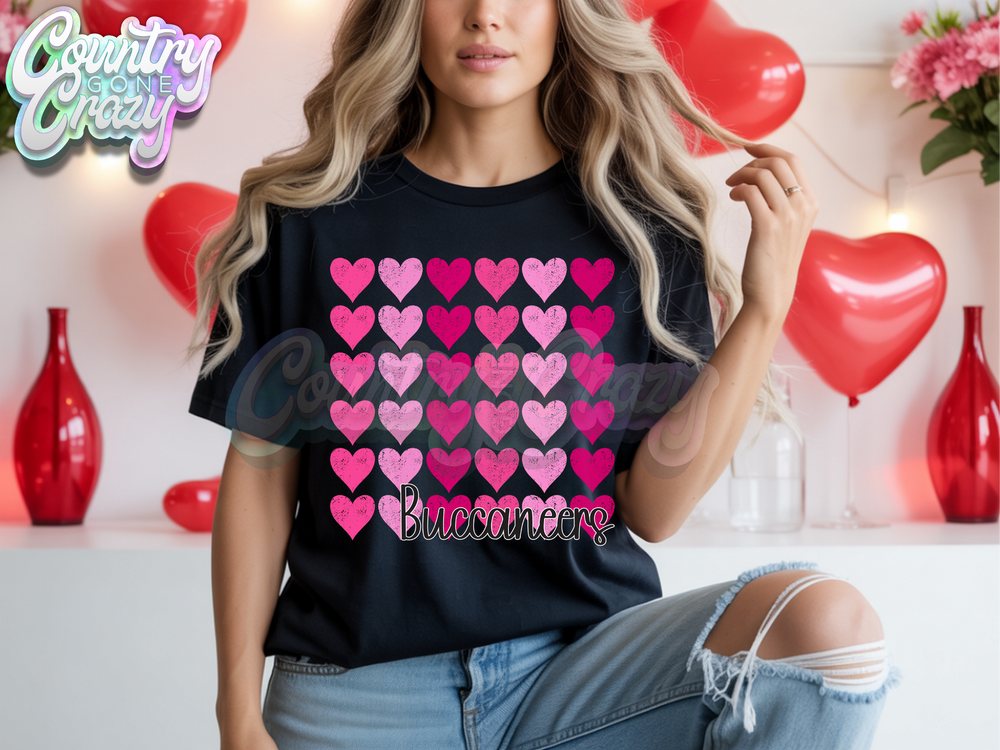 BUCCANEERS - LOVE STRUCK - T-SHIRT-Country Gone Crazy-Country Gone Crazy