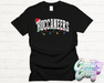 BUCCANEERS - CHRISTMAS LIGHTS - T-SHIRT-Country Gone Crazy-Country Gone Crazy