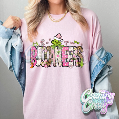 Buccaneers - Pink Grinch - T-Shirt-Country Gone Crazy-Country Gone Crazy