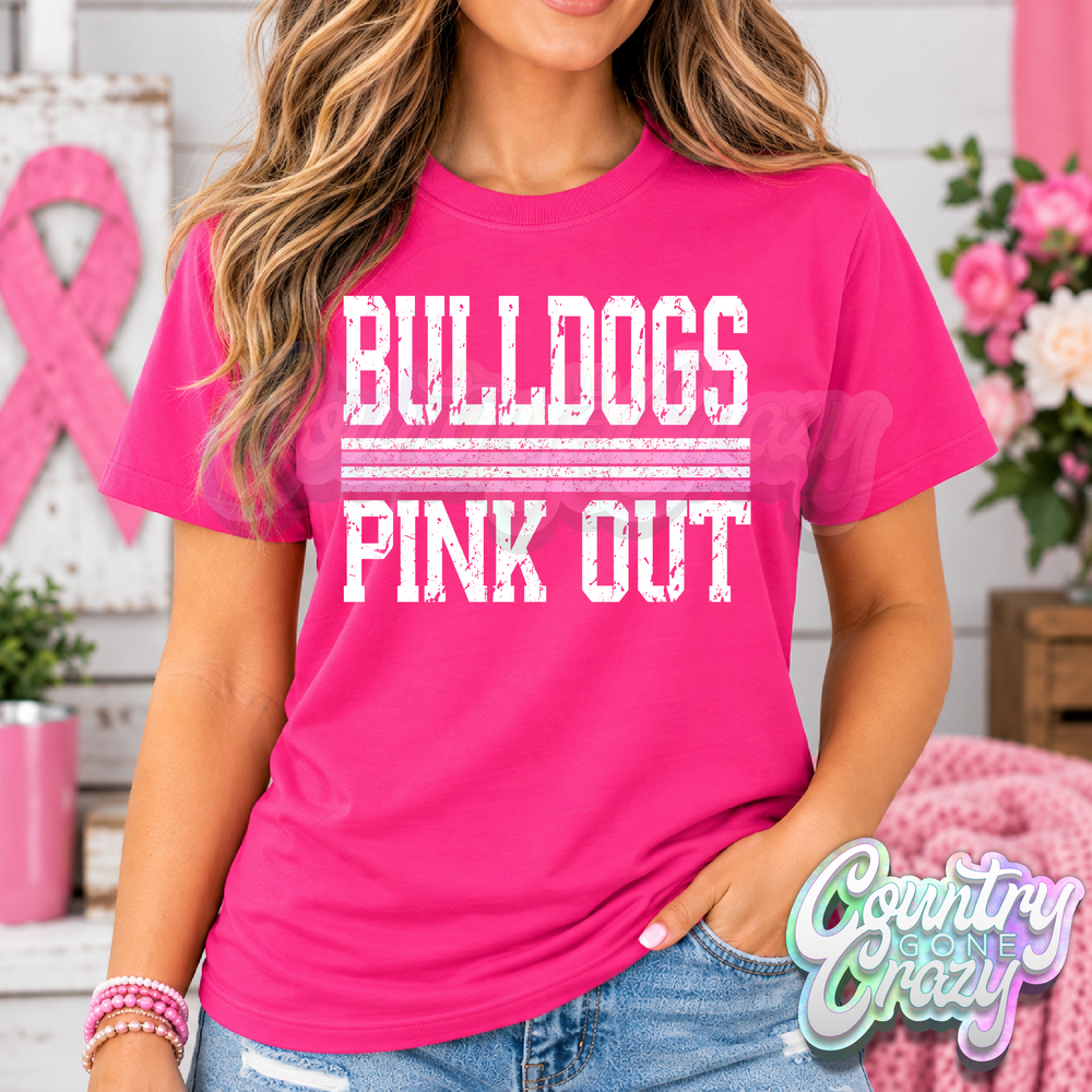 VINTAGE PINK OUT // BULLDOGS //
