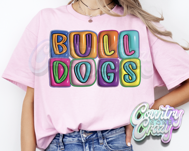 Bulldogs•• Bubble •• T-Shirt-Country Gone Crazy-Country Gone Crazy