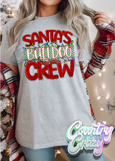 Bulldogs • Santa's Crew • T-Shirt-Country Gone Crazy-Country Gone Crazy