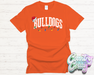 BULLDOGS - CHRISTMAS LIGHTS - T-SHIRT-Country Gone Crazy-Country Gone Crazy