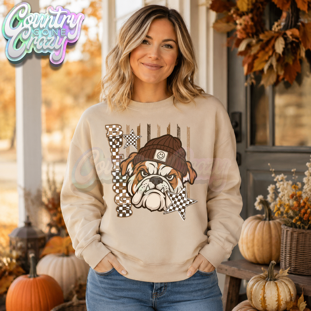 BULLDOGS • COZY BUT FIERCE •