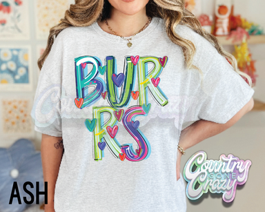 Burrs • Splash • T-Shirt-Country Gone Crazy-Country Gone Crazy