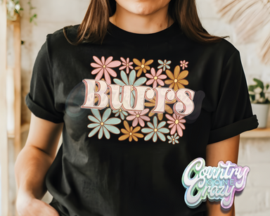 Burrs • Blooming Boho • T-Shirt-Country Gone Crazy-Country Gone Crazy