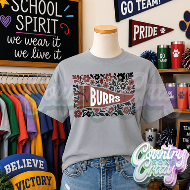 BURRS - FLORAL PENNANT-Country Gone Crazy-Country Gone Crazy