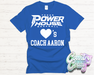 POWERHOUSE LOVES COACH AARON - Dri Fit Shirt-Country Gone Crazy-Country Gone Crazy
