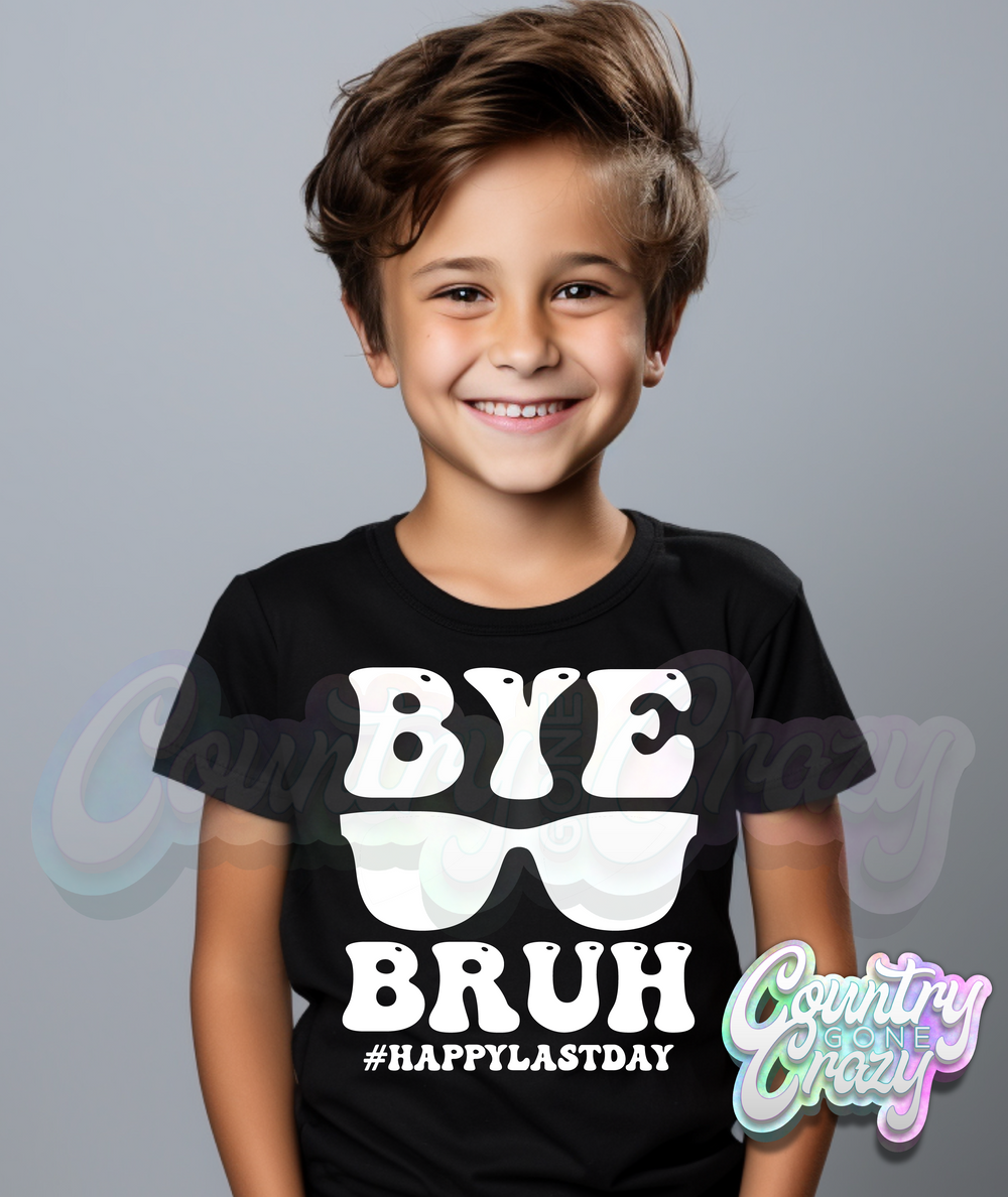 BYE BRUH - T-SHIRT-Country Gone Crazy-Country Gone Crazy