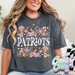 Patriots // Funky Flowers // T-Shirt-Country Gone Crazy-Country Gone Crazy