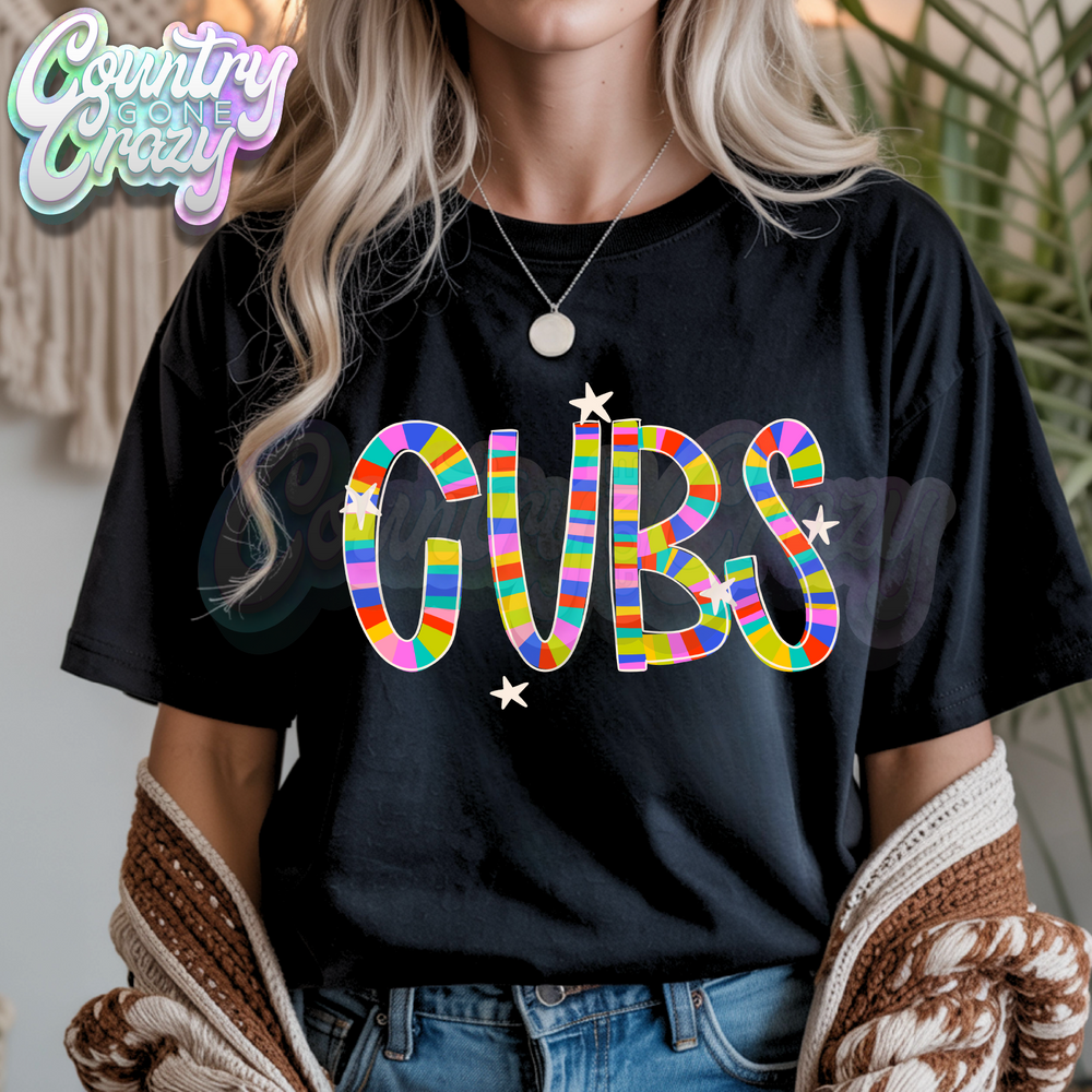 Cubs | Candy Stripe | T-Shirt
