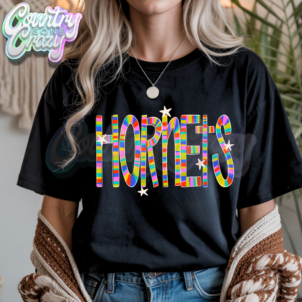 HORNETS | Candy Stripe | T-Shirt