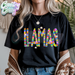 LLAMAS | Candy Stripe | T-Shirt-Country Gone Crazy-Country Gone Crazy