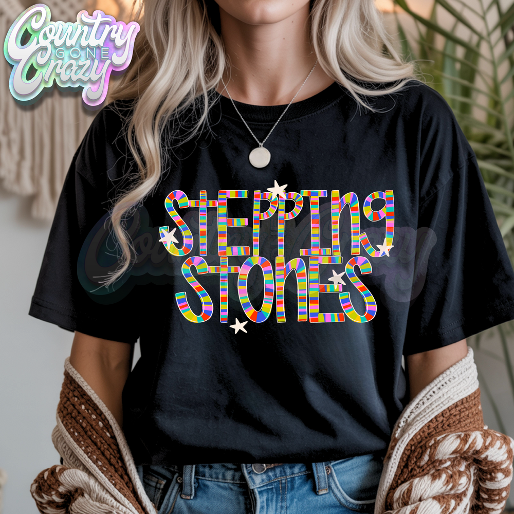 STEPPING STONES | Candy Stripe | T-Shirt