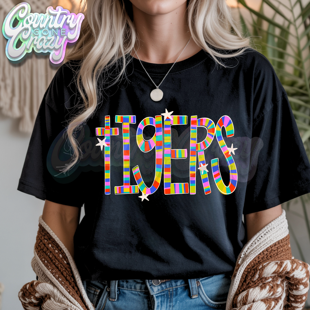 TIGERS | Candy Stripe | T-Shirt
