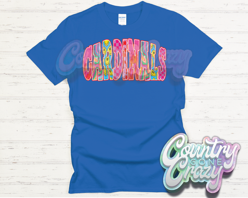 CARDINALS // GOOD VIBES // T-Shirt-Country Gone Crazy-Country Gone Crazy