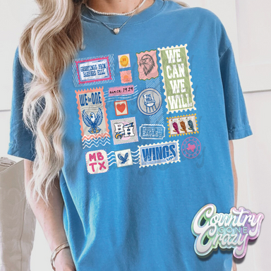 BARBERS HILL •• STAMPS •• T-Shirt-Country Gone Crazy-Country Gone Crazy