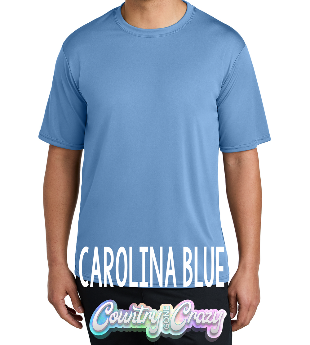 Adult Dri Fit - Carolina Blue-Port & Company-Country Gone Crazy
