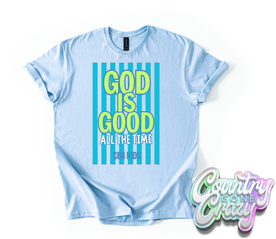 GOD IS GOOD ALL THE TIME - CBG KIDS T-SHIRT