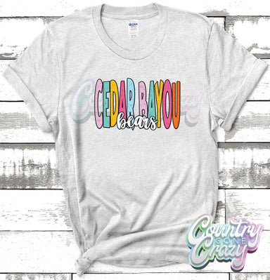 Cedar Bayou Bears Playful T-Shirt-Country Gone Crazy-Country Gone Crazy