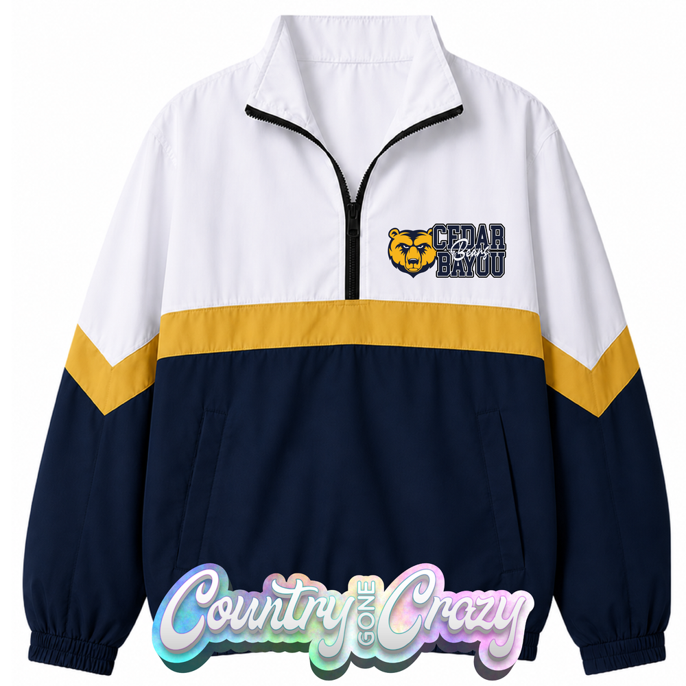 CEDAR BAYOU BEARS WINDBREAKER // *PRE-ORDER**-Country Gone Crazy-Country Gone Crazy