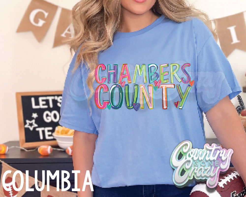 CHAMBERS COUNTY • Splash • T-Shirt-Country Gone Crazy-Country Gone Crazy