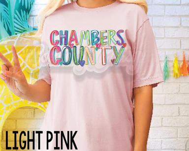 CHAMBERS COUNTY • Splash • T-Shirt-Country Gone Crazy-Country Gone Crazy