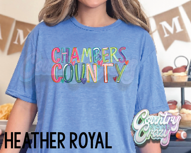 CHAMBERS COUNTY • Splash • T-Shirt-Country Gone Crazy-Country Gone Crazy