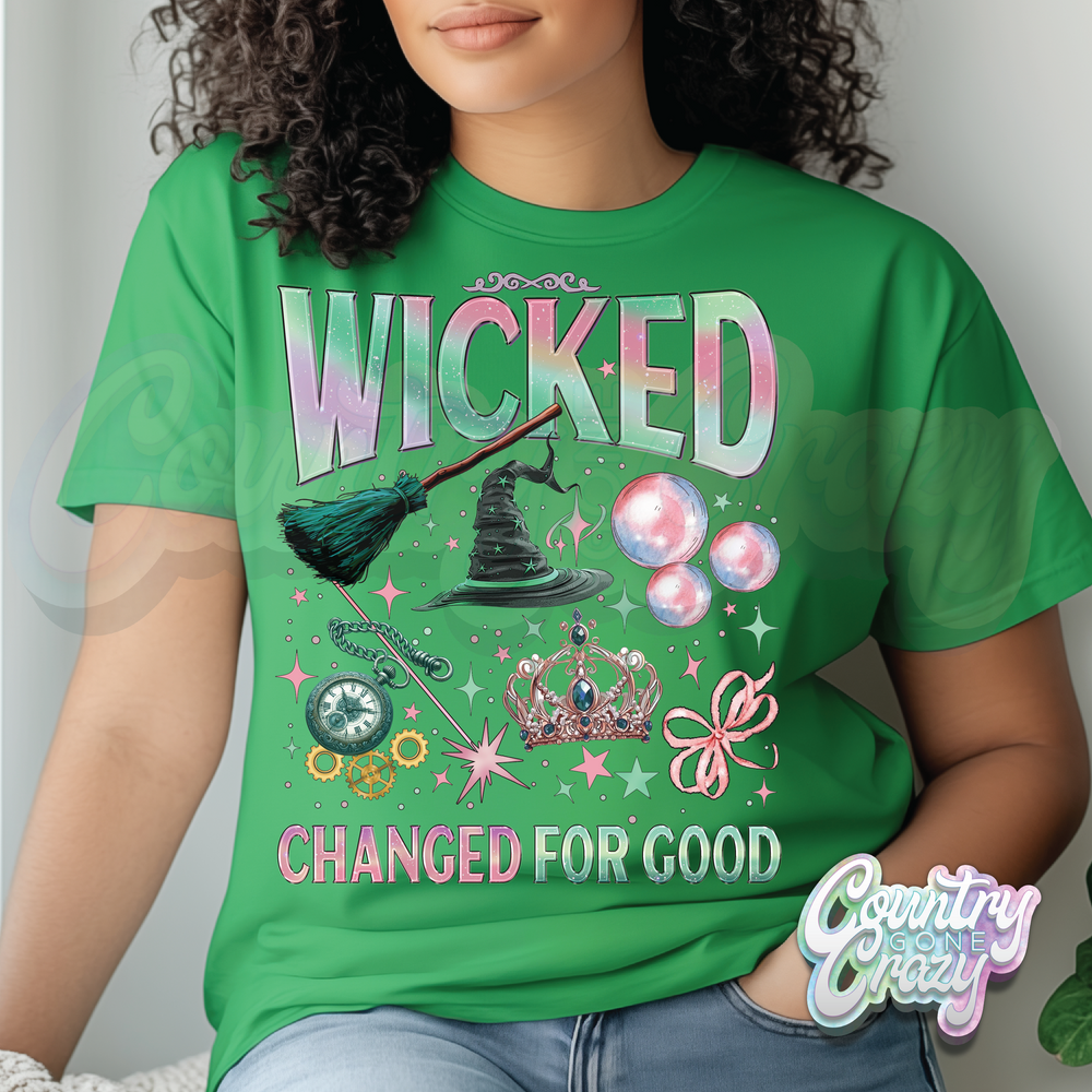 WICKED COLLAGE // T-SHIRT-Country Gone Crazy-Country Gone Crazy