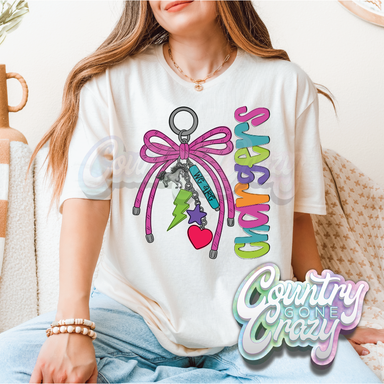 CHARGERS - KEYCHAIN-Country Gone Crazy-Country Gone Crazy