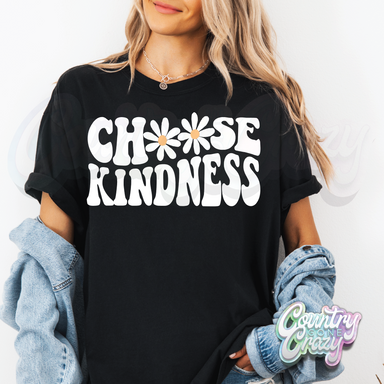 CHOOSE KINDNESS / COMFORT COLOR T-SHIRT-Country Gone Crazy-Country Gone Crazy