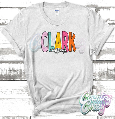 Clark Cowboys Playful T-Shirt-Country Gone Crazy-Country Gone Crazy