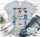 God Says I Am - Clark Cowboys - T-Shirt-Country Gone Crazy-Country Gone Crazy