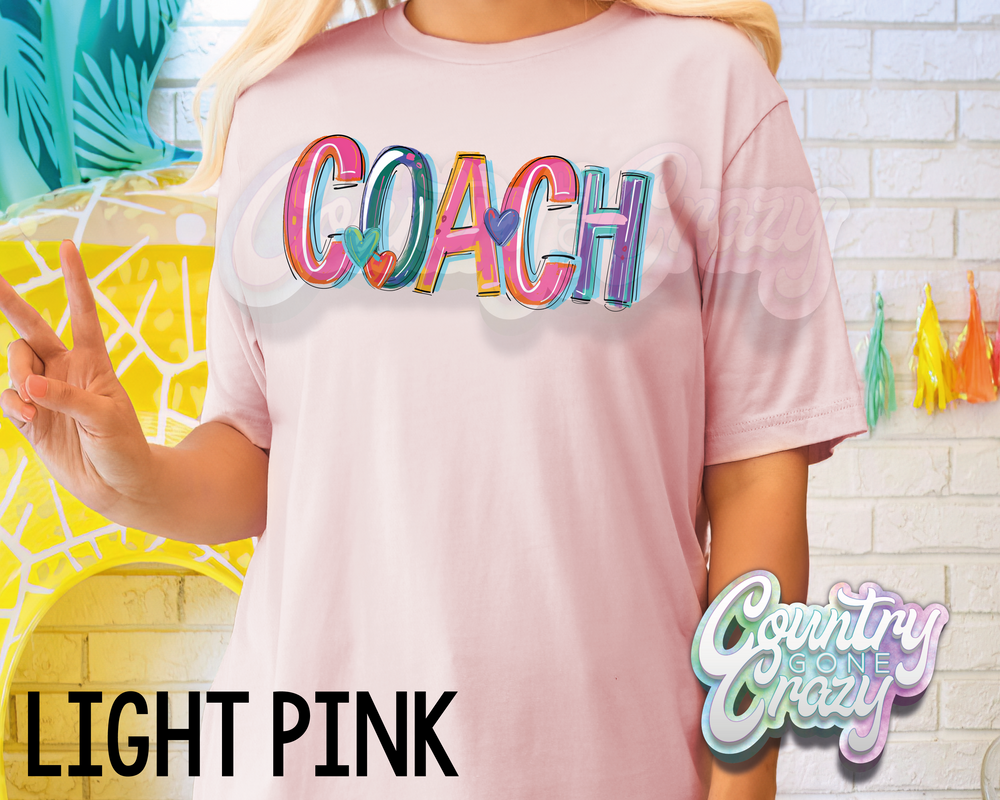 Coach • Splash • T-Shirt-Country Gone Crazy-Country Gone Crazy