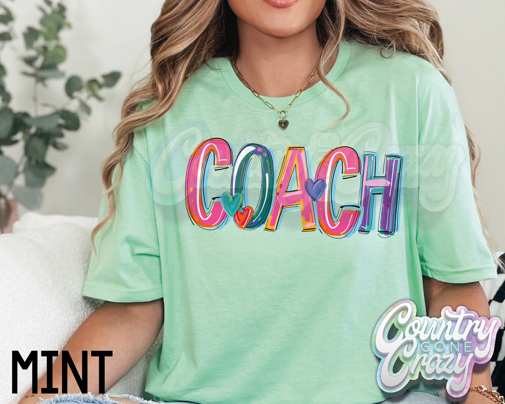 Coach • Splash • T-Shirt-Country Gone Crazy-Country Gone Crazy