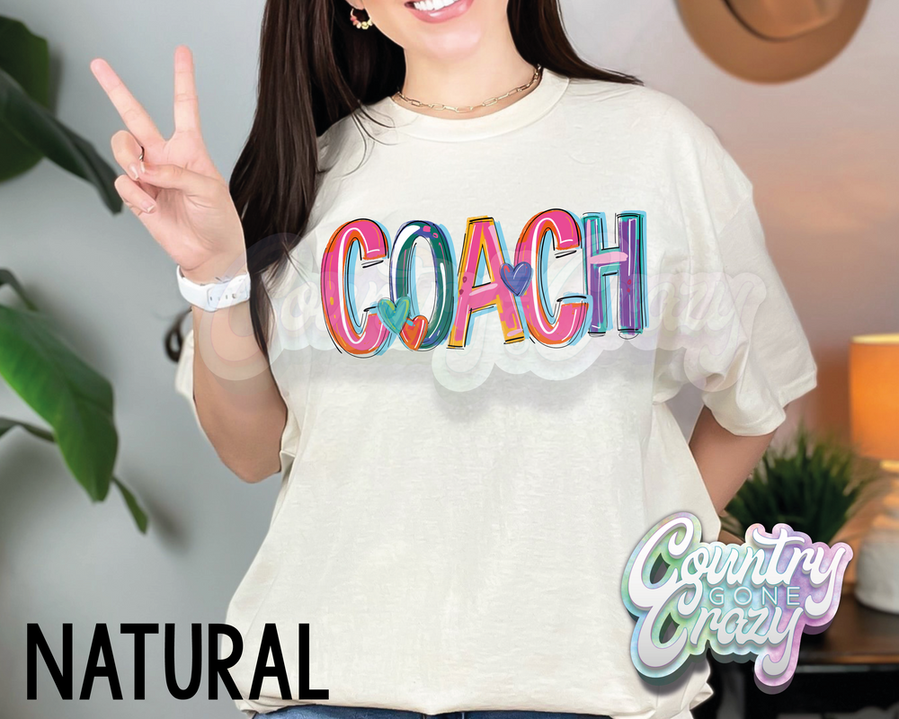 Coach • Splash • T-Shirt-Country Gone Crazy-Country Gone Crazy