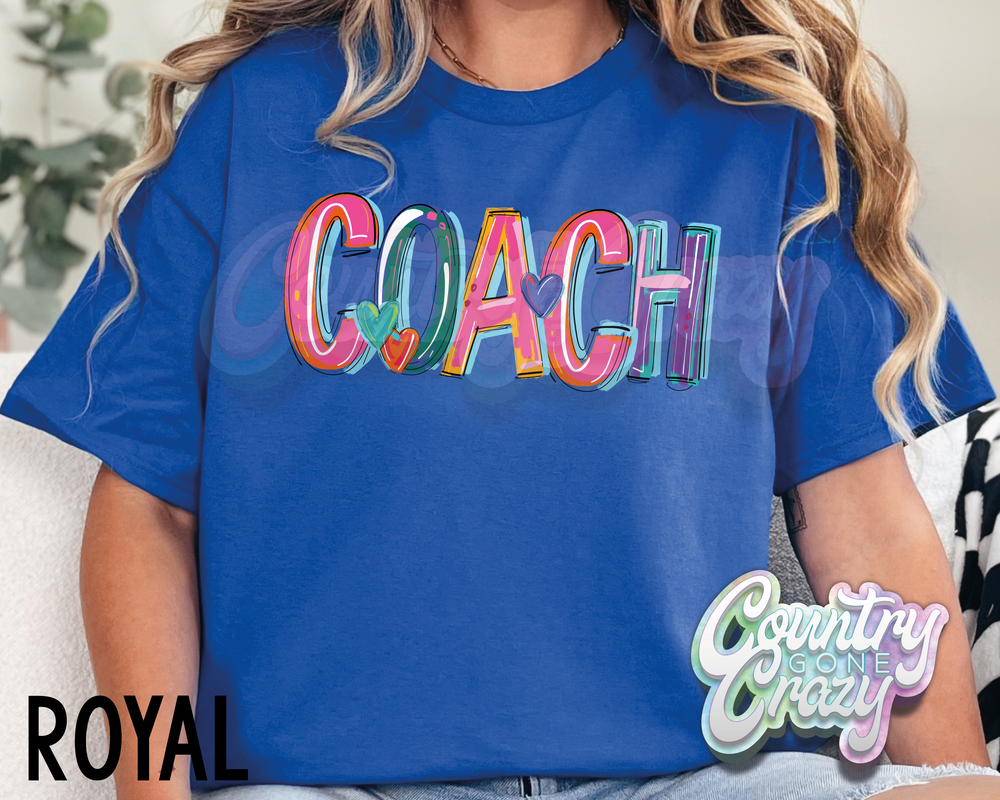 Coach • Splash • T-Shirt-Country Gone Crazy-Country Gone Crazy