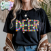 Deer | Candy Stripe | T-Shirt-Country Gone Crazy-Country Gone Crazy