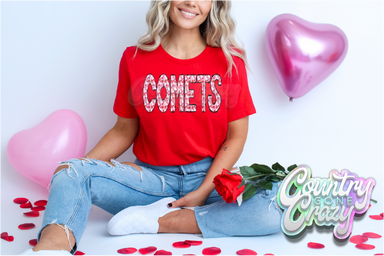 Comets - Valentines - T-Shirt-Country Gone Crazy-Country Gone Crazy