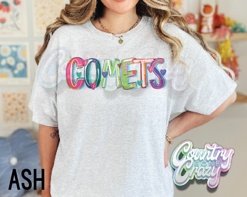 Comets • Splash • T-Shirt-Country Gone Crazy-Country Gone Crazy