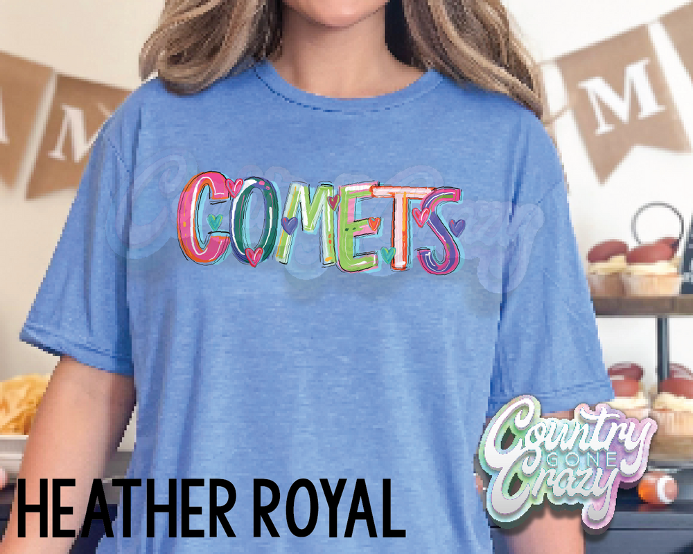 Comets • Splash • T-Shirt-Country Gone Crazy-Country Gone Crazy