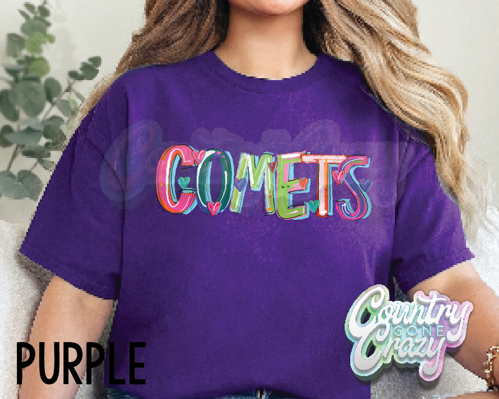 Comets • Splash • T-Shirt-Country Gone Crazy-Country Gone Crazy